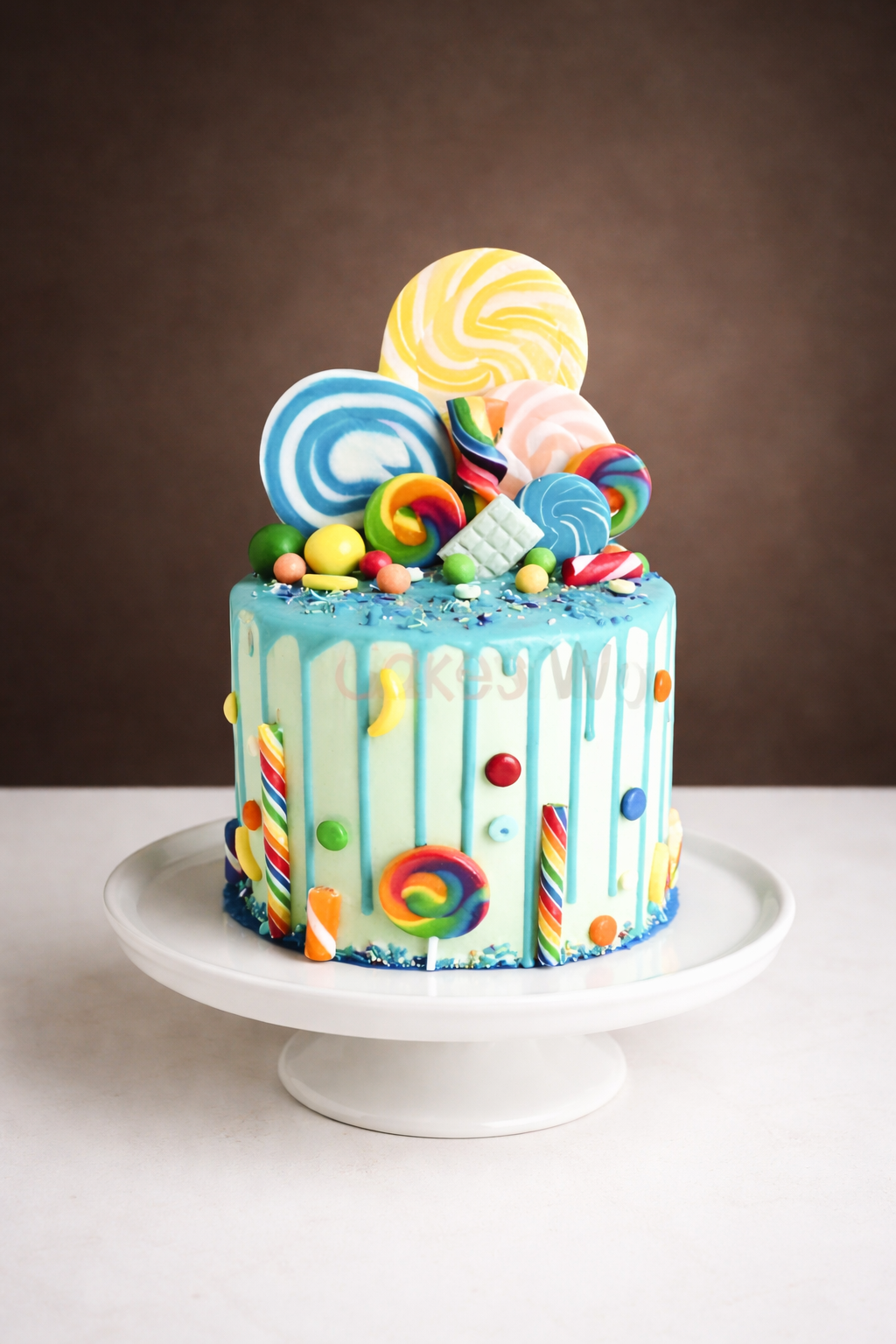 Rainbow Candy Delight Cake