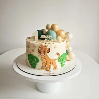 Lion Simba Cake