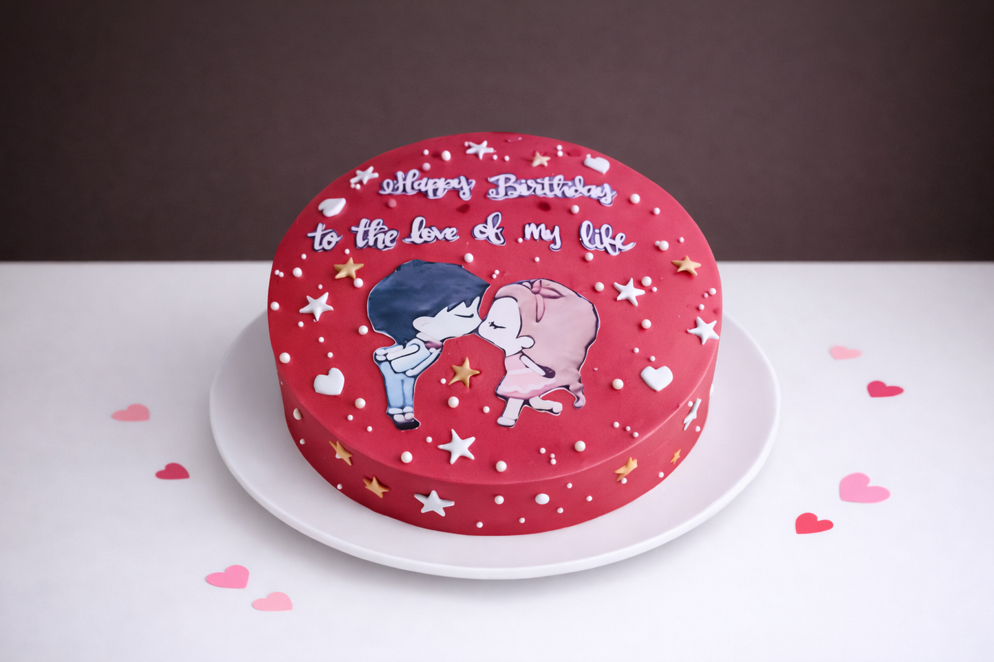 Bubu Dubu's Love Story Cake