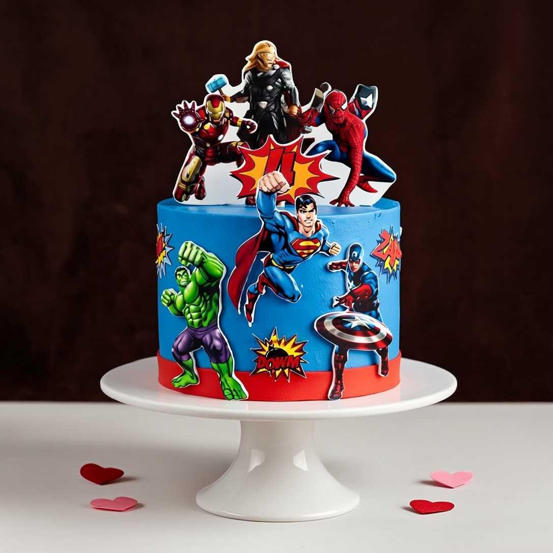 Avengers Epic Heroes Cake