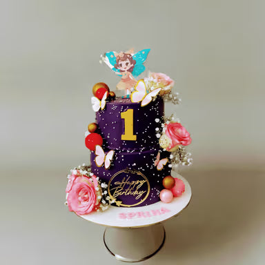 Little Princess Butterfly Cake