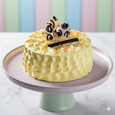 Crunchy Butterscotch Cake