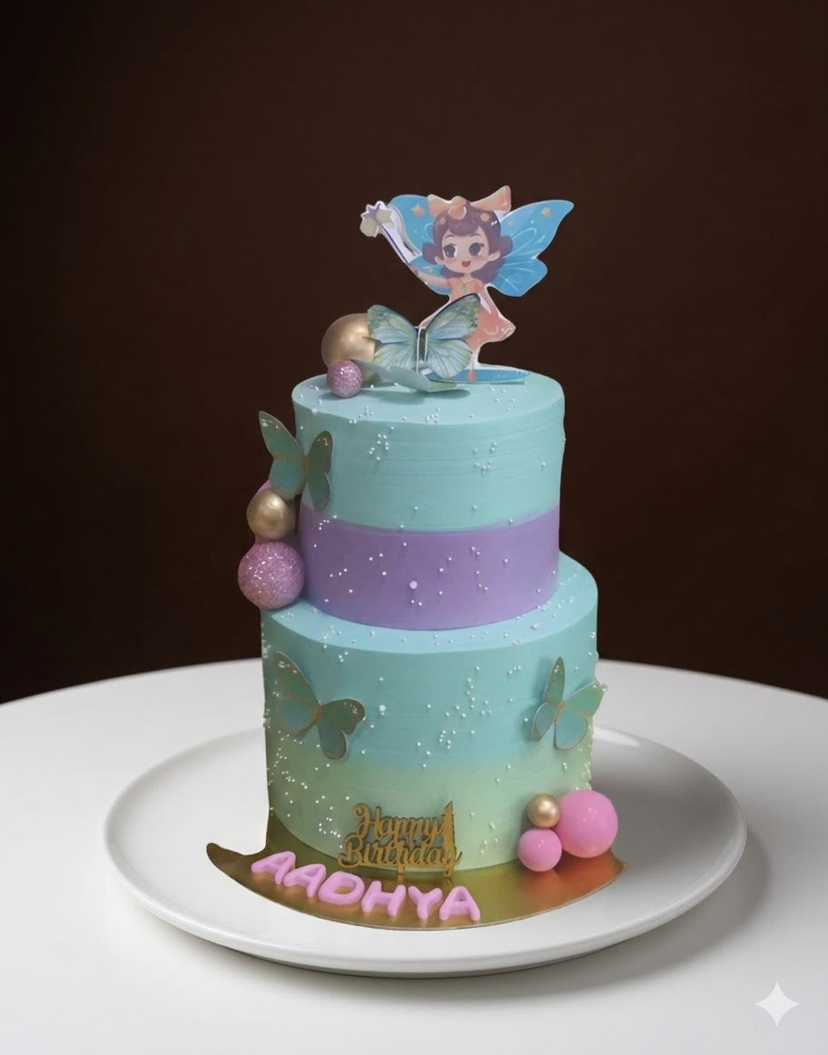 Pastel Fairy Princess Cake