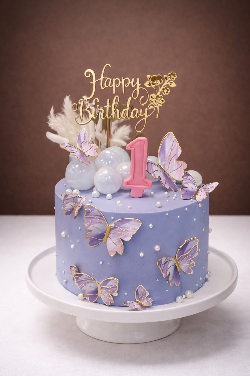 Lavender Butterfly Dream Cake