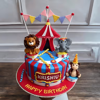 Carnival Theme Cake