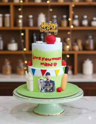 Trophy Winner’s Cricket Cake