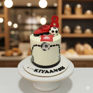 Custom Football Champion Cake
