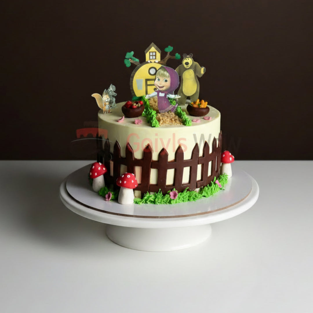 Masha’s Forest Cottage Cake