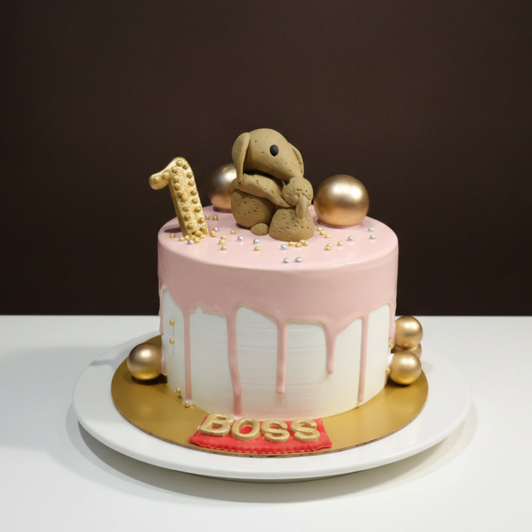 The Elephants Drip Cake