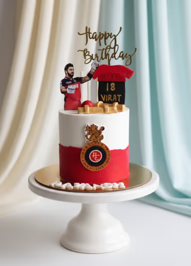 Virat Kohli RCB Birthday Cake