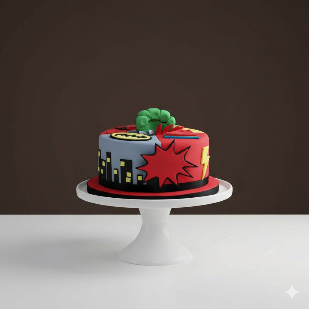 Kids Avengers Hero Cake