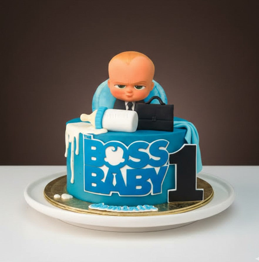 Boss Baby Classic Birthday Cake