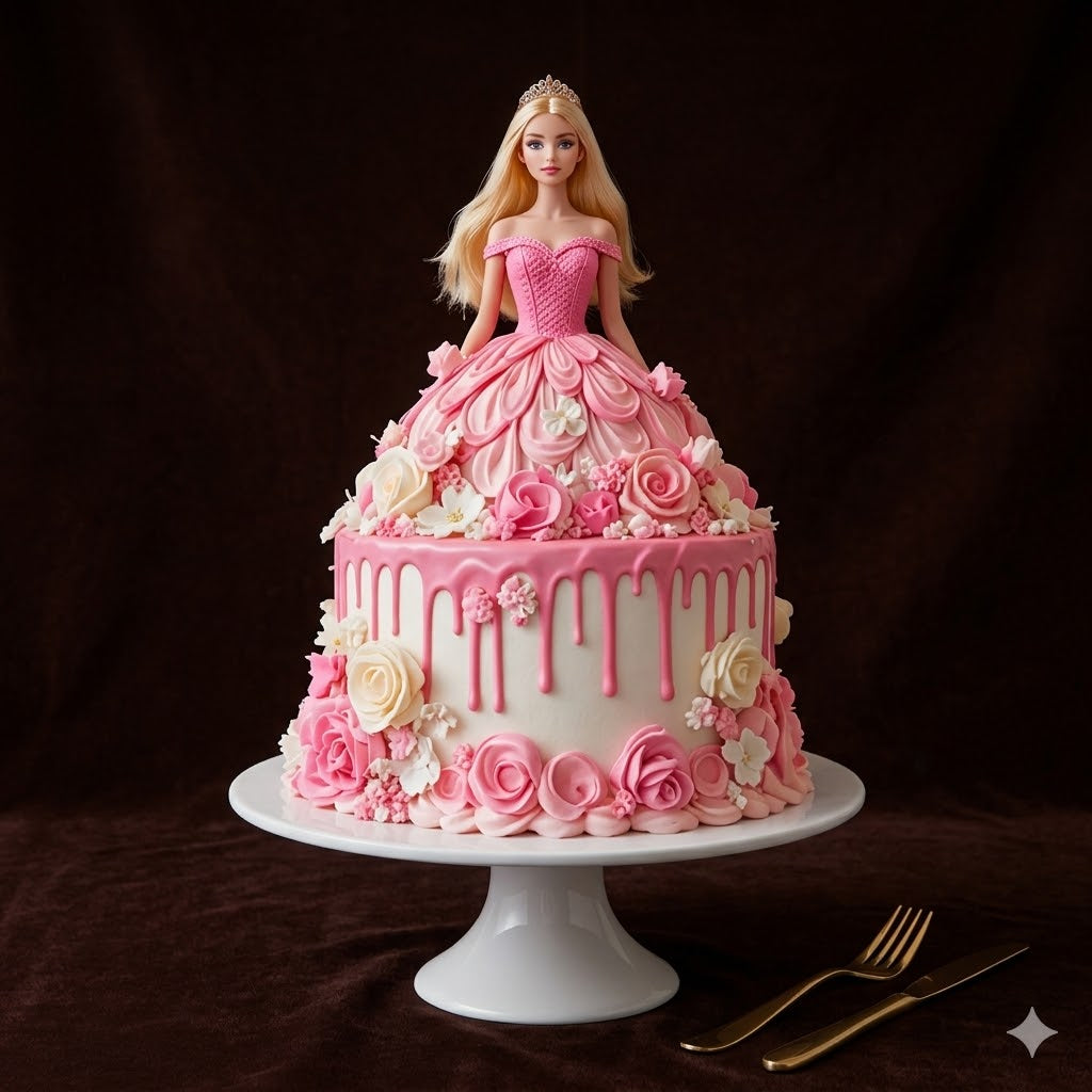 Barbie Royal Princess Cake