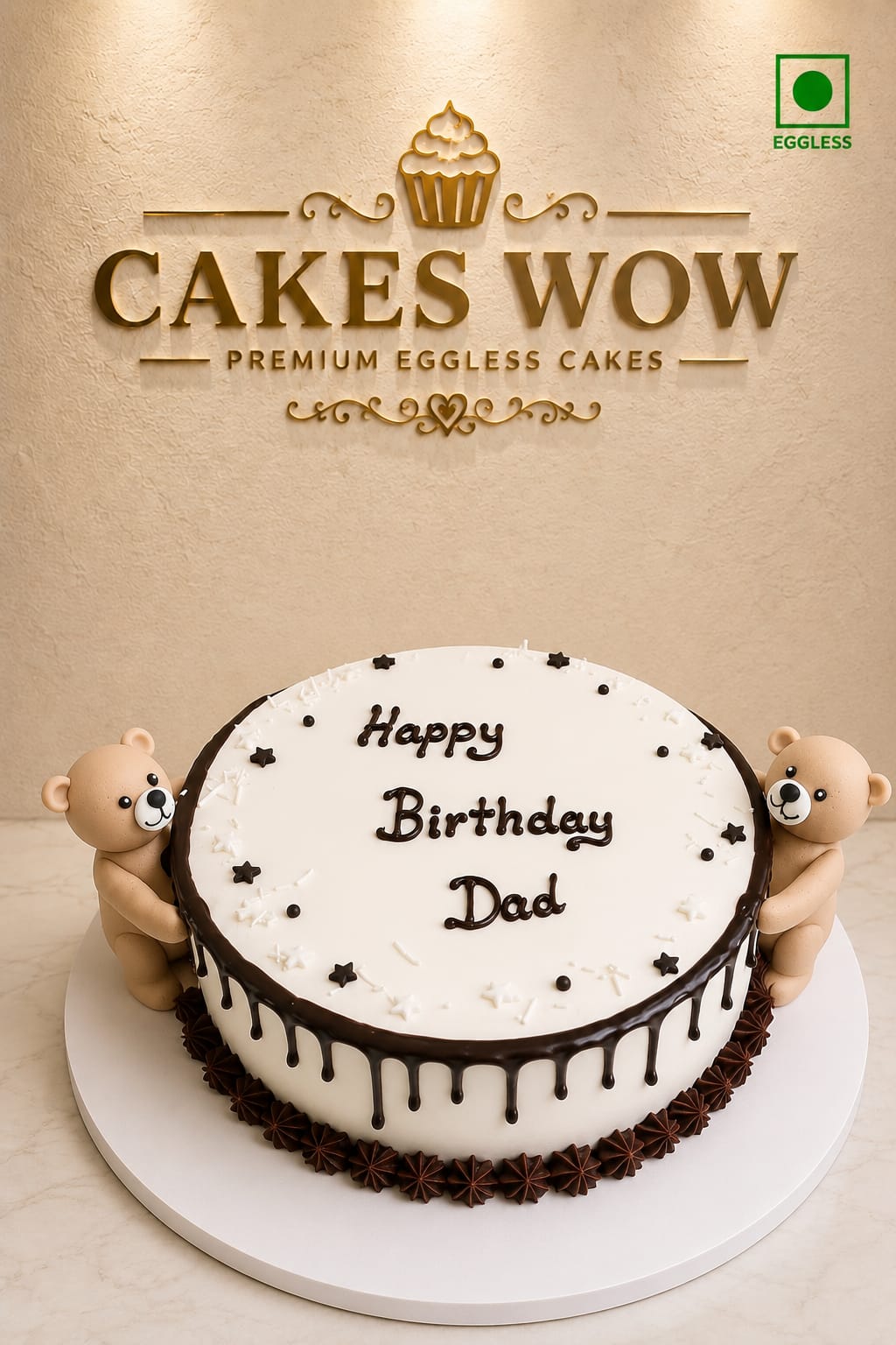 Teddy Hug Birthday Cake