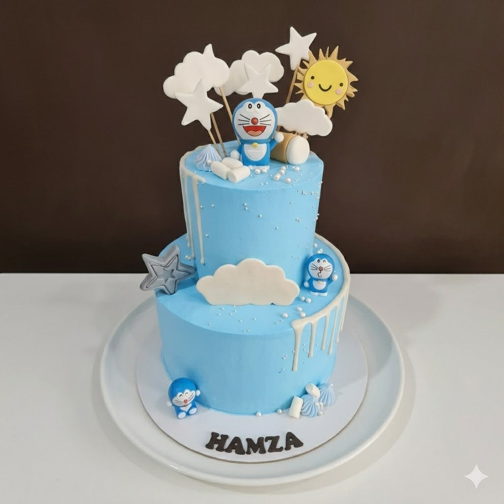 Doraemon Sky Adventure Designer Cake