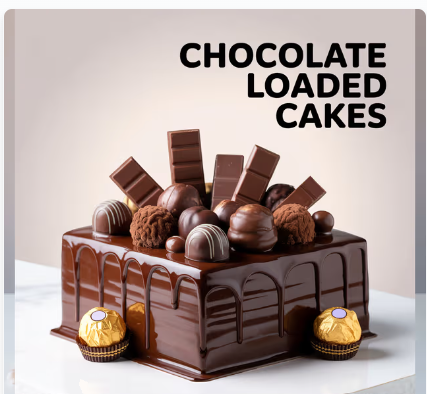 Chocolate Loaded Cake
