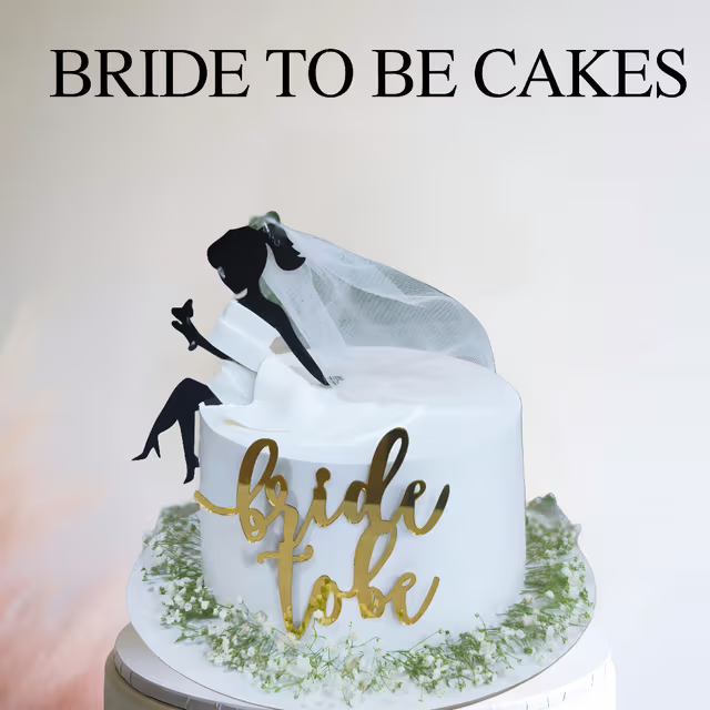 Bride To Be Cakes
