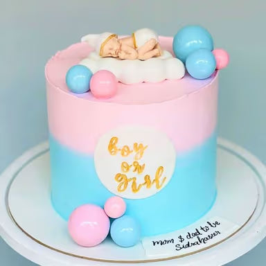 Little Dream Baby Shower Cake
