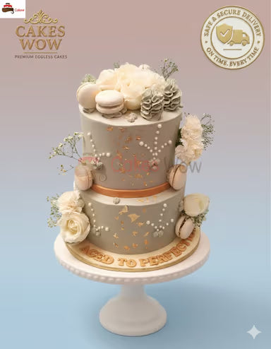 Romantic Bloom Cake