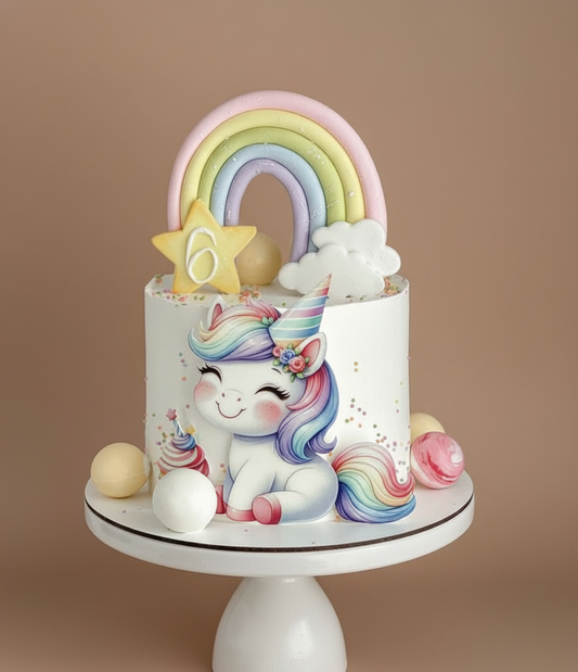 Unicorn Rainbow Dream Cake