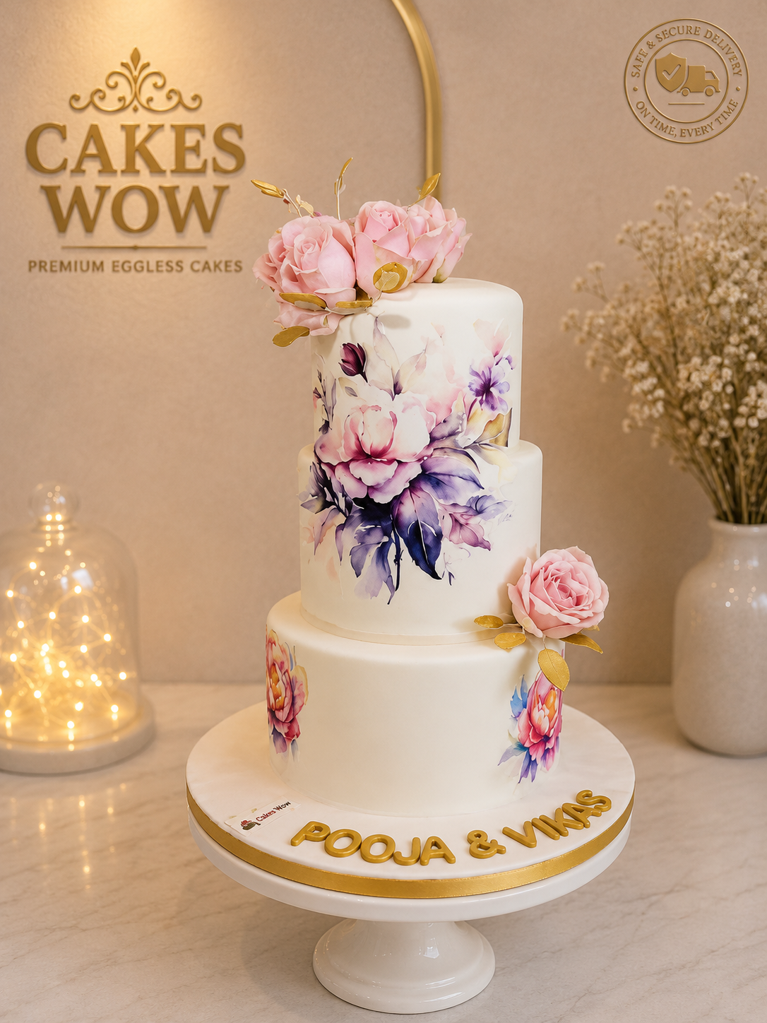 The Peony Artistry Cake