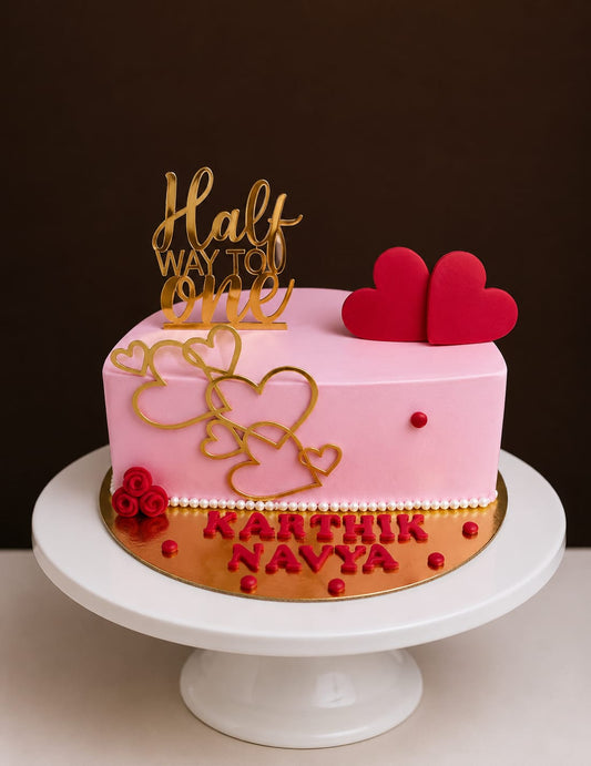Half way to one Cake