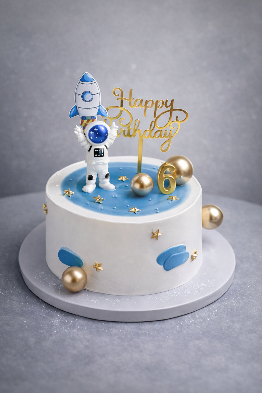 Astronaut Space Explorer Cake