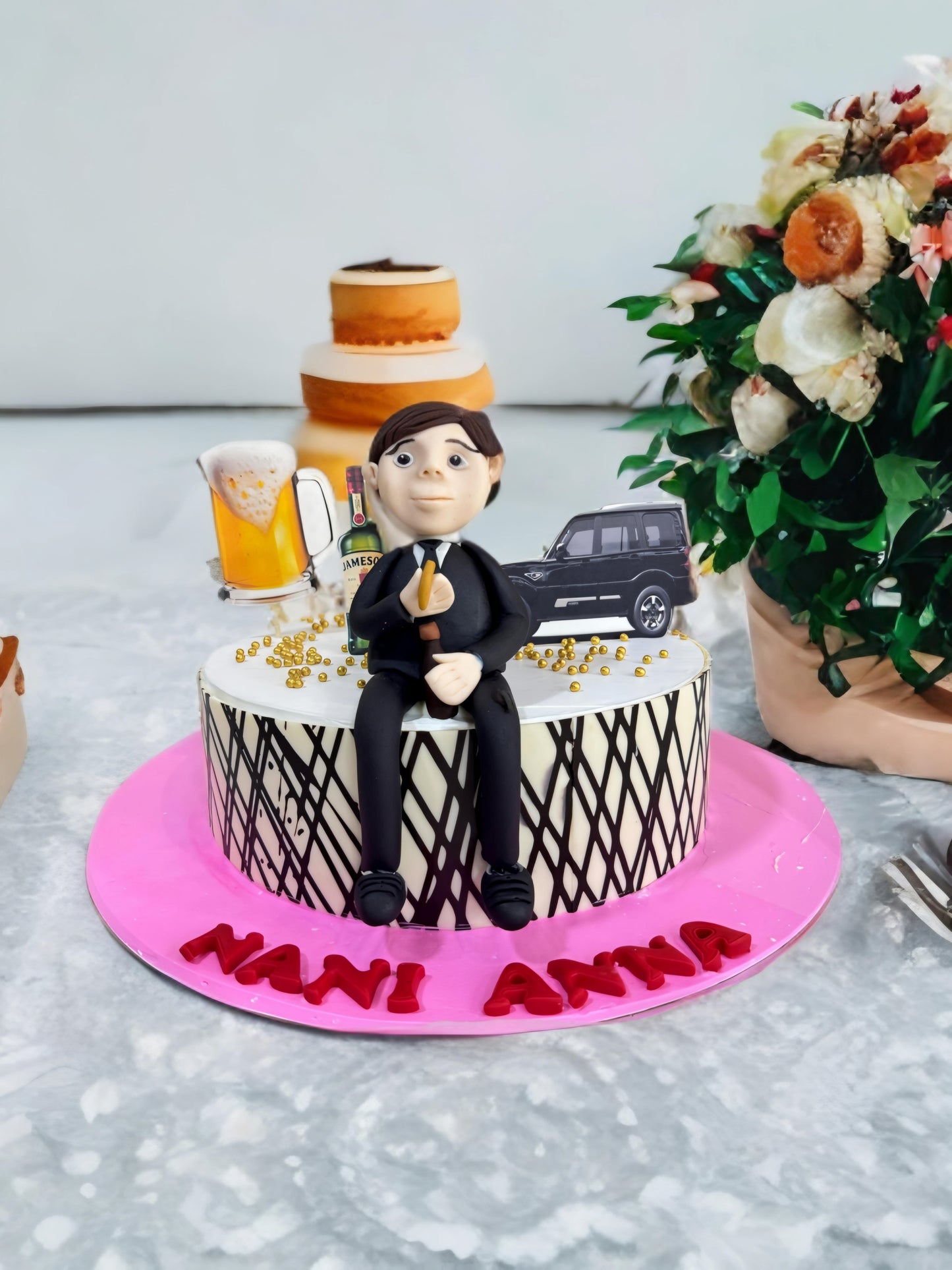 The Party Man Cake