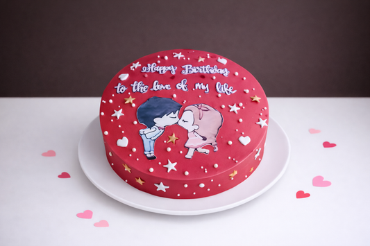 Bubu Dubu's Love Story Cake