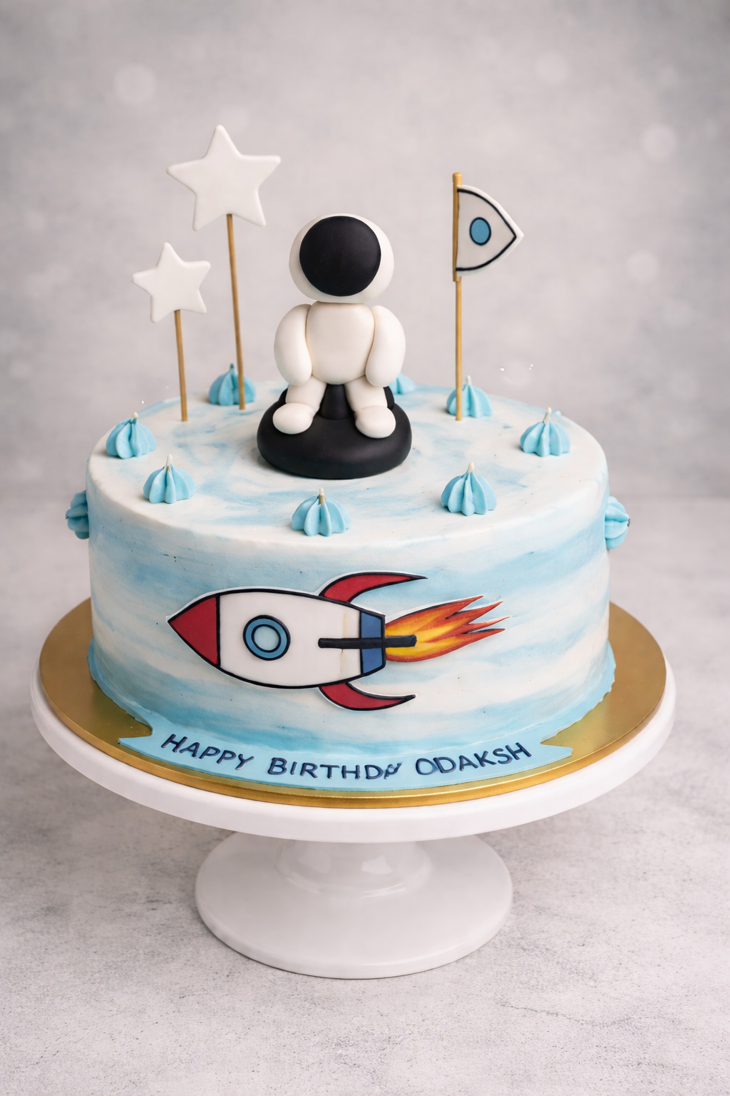 Astronaut Space Adventure Cake