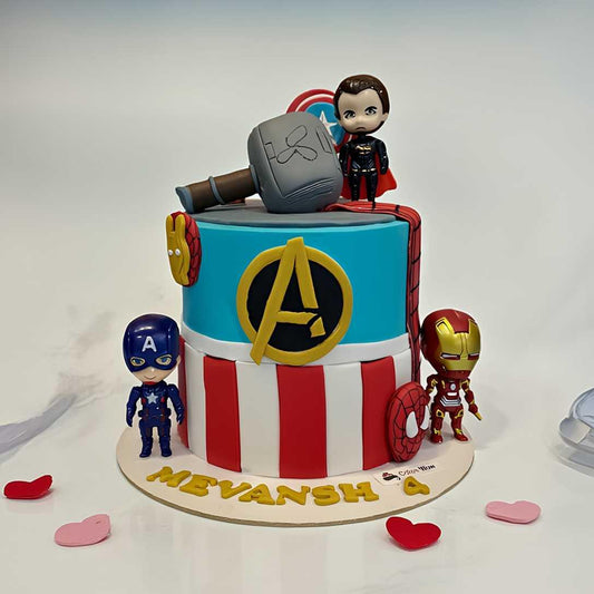 Avengers Hero Cake