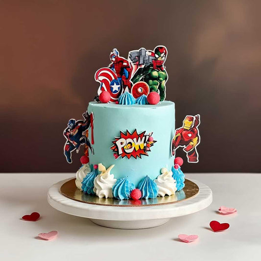 Ultimate Superhero Team Avengers Cake