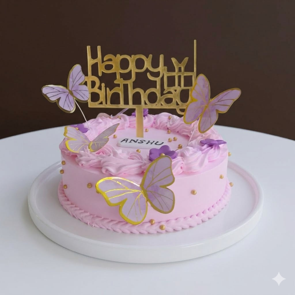 Butterfly Bliss Cake