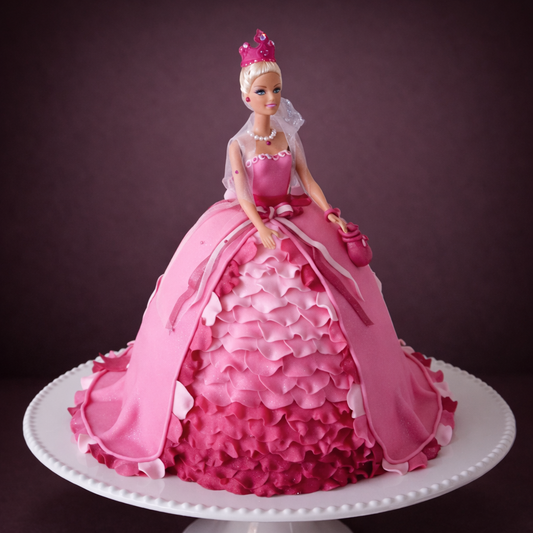 Barbie Royal Gown Cake