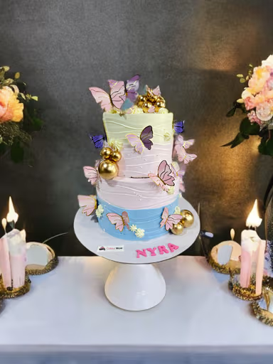 Dreamy Butterfly Cake