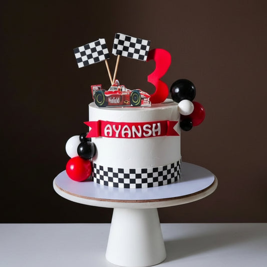 Speed Racer Birthday Cake