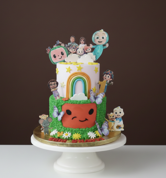 Cocomelon Rainbow Delight Cake