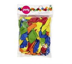Deflated Mixed Baloon Packet