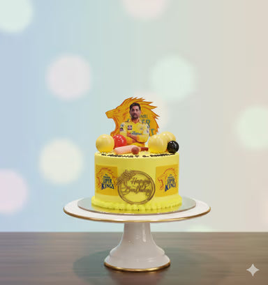 Captain DHONI Cool IPL Cake