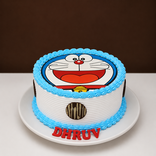 Doraemon Delight Custom Birthday Cake