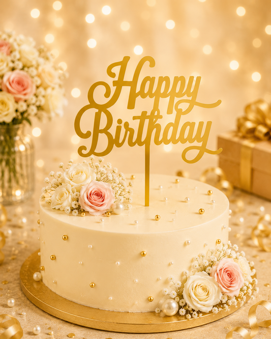 Happy Birthday Topper