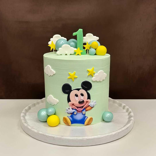 Mickey’s Milestone Cake