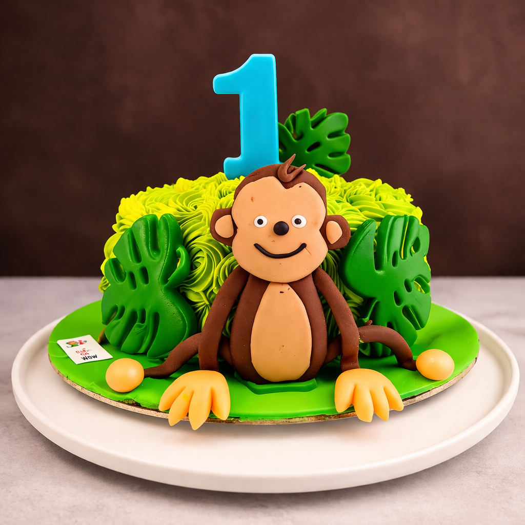 Cheeky Monkey Jungle Cake