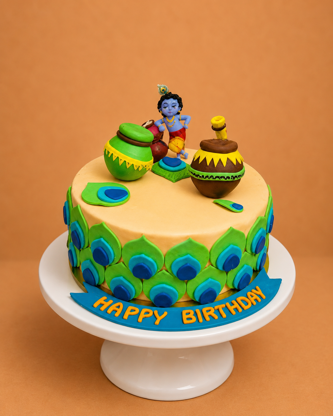 Makhan Krishna Cake