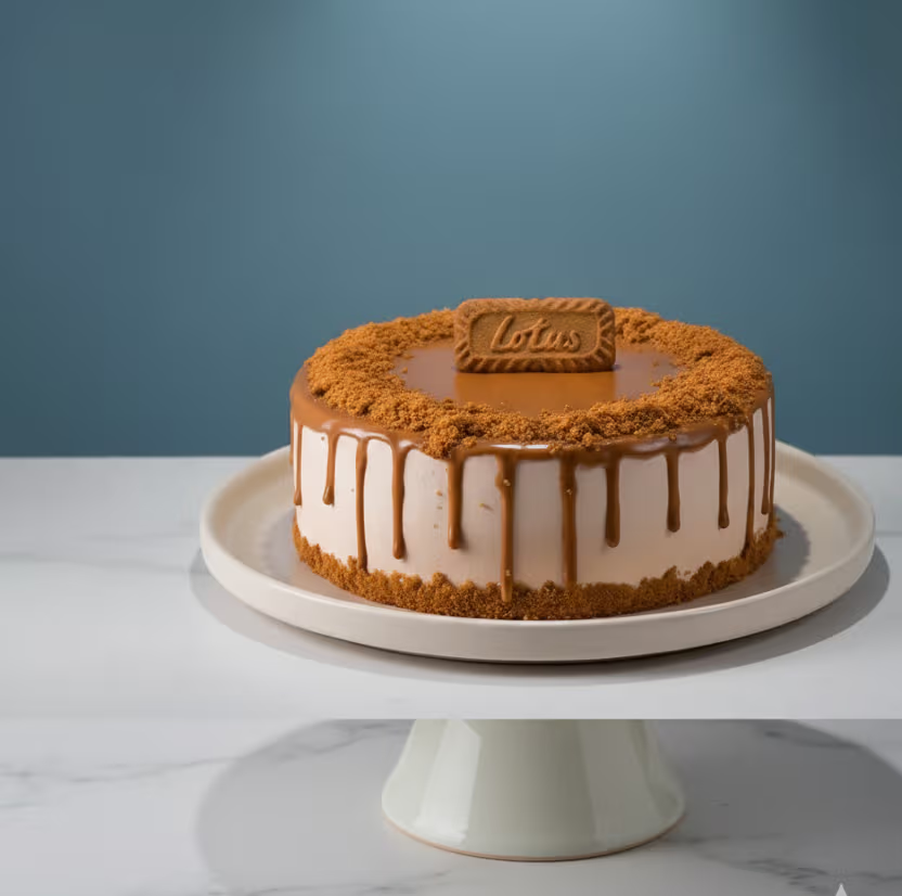 Lotus Biscoff Cake