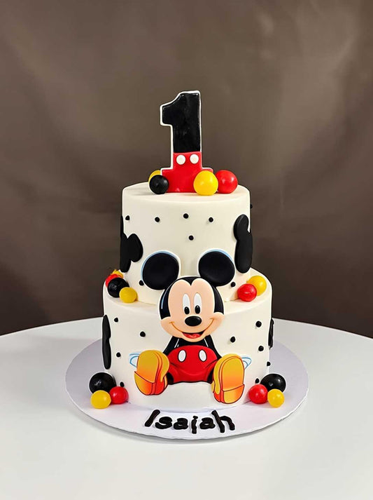 Mickey Mouse Classic Tiered Cake