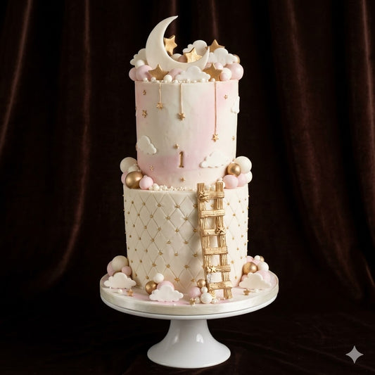 Luxury Moon & Stars Cake