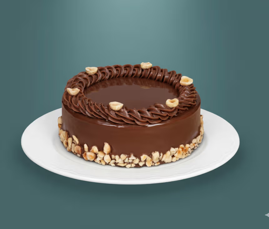 Nutella Hazelnut Delight Cake