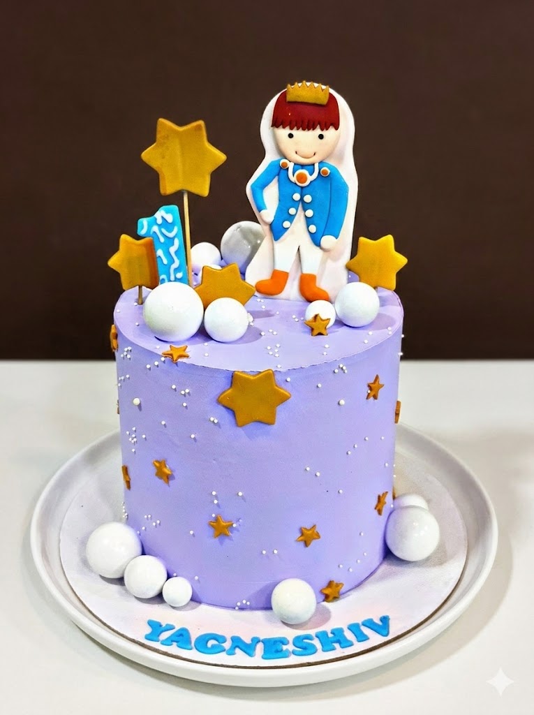 Little Prince Stars Cake