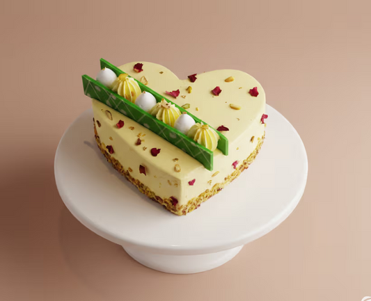 Heartfelt Rasmalai Fusion Cake